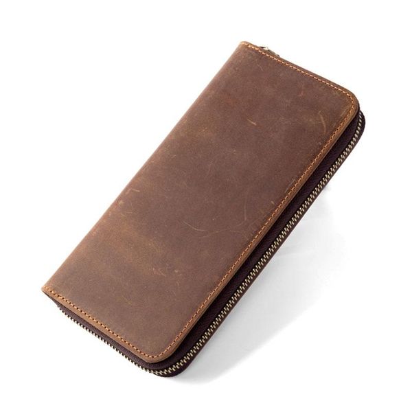 wallets genuine leather classic wallet crazy horse men long vintage fashion male purse, Red;black
wallets genuine leather classic wallet crazy horse men long vintage fashion male purse, Red;black