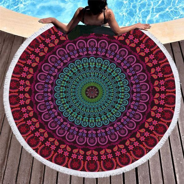 towel round mandala printed women large bath for beach colorful thick fabric tapestry yoga mat
towel round mandala printed women large bath for beach colorful thick fabric tapestry yoga mat