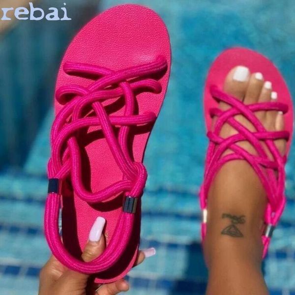 sandals woman shoes braided rope beach open toe ladies roman gladiator non-slip flip flop slippers, Black
sandals woman shoes braided rope beach open toe ladies roman gladiator non-slip flip flop slippers, Black