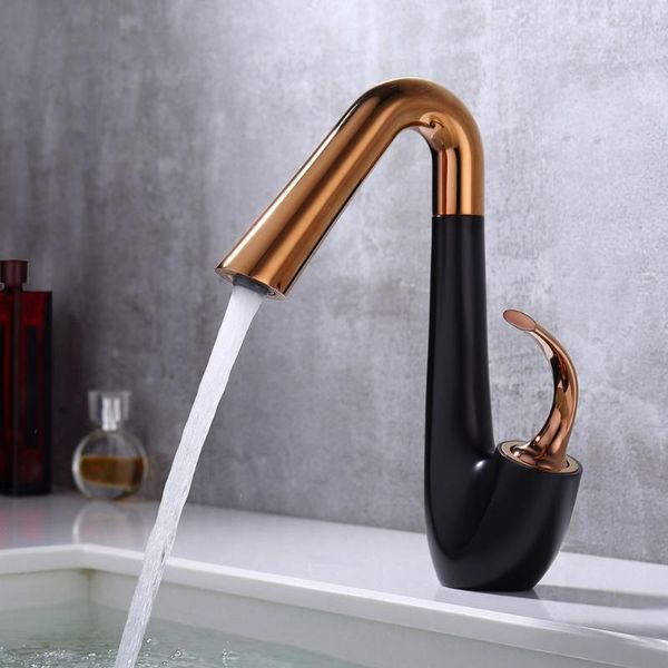 bathroom sink faucets basin faucet mixer taps rose gold and black brass cold wash torneira
bathroom sink faucets basin faucet mixer taps rose gold and black brass cold wash torneira