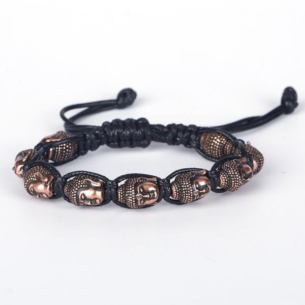 charm bracelets dankaishi skull bracelet exquisite black rose gold color buddha heads vintage accessories gift for men party, Golden;silver
charm bracelets dankaishi skull bracelet exquisite black rose gold color buddha heads vintage accessories gift for men party, Golden;silver