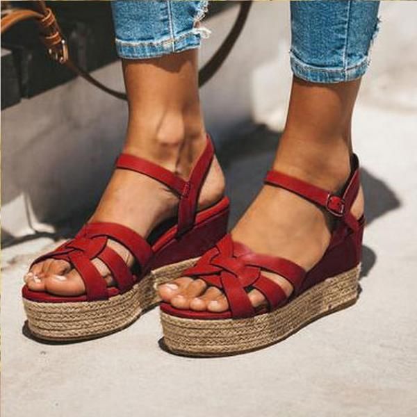 ladies csual sandals shoes for women leather high heels summer 2021 chaussures femme platform plus size 43, Black
ladies csual sandals shoes for women leather high heels summer 2021 chaussures femme platform plus size 43, Black