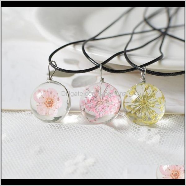 & pendants drop delivery 2021 fashion leather rope chain glass round pendant necklaces for women bohemian flower necklace statement jewelry, Silver
& pendants drop delivery 2021 fashion leather rope chain glass round pendant necklaces for women bohemian flower necklace statement jewelry, Silver