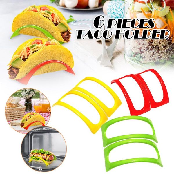 hooks & rails 6pcs plastic taco rack in pie tools durable mexican pancake tray holder kitchen supplies pallet 2109
hooks & rails 6pcs plastic taco rack in pie tools durable mexican pancake tray holder kitchen supplies pallet 2109
