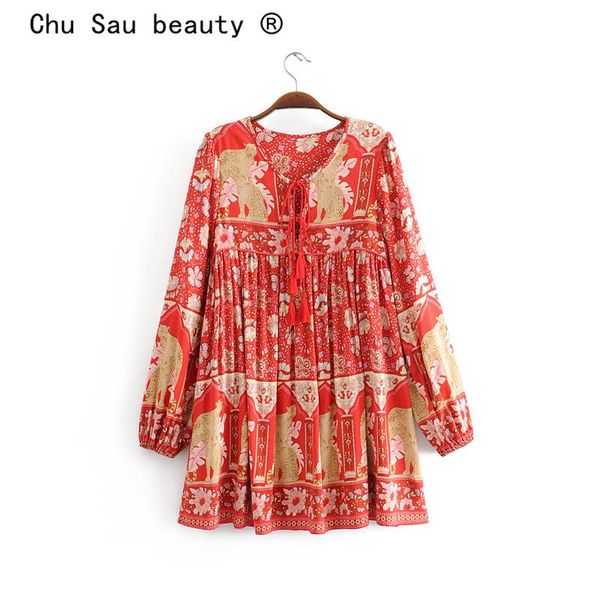 casual dresses boho floral leopard print midi dress women holiday o-neck long sleeve fashion mini female bow tie beachwear, Black;gray
casual dresses boho floral leopard print midi dress women holiday o-neck long sleeve fashion mini female bow tie beachwear, Black;gray