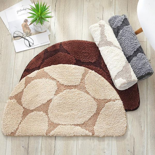 carpets half round carpet cotton water absorption thicken non-slip wear-resisting door bathroom kitchen solid ground rugs
carpets half round carpet cotton water absorption thicken non-slip wear-resisting door bathroom kitchen solid ground rugs