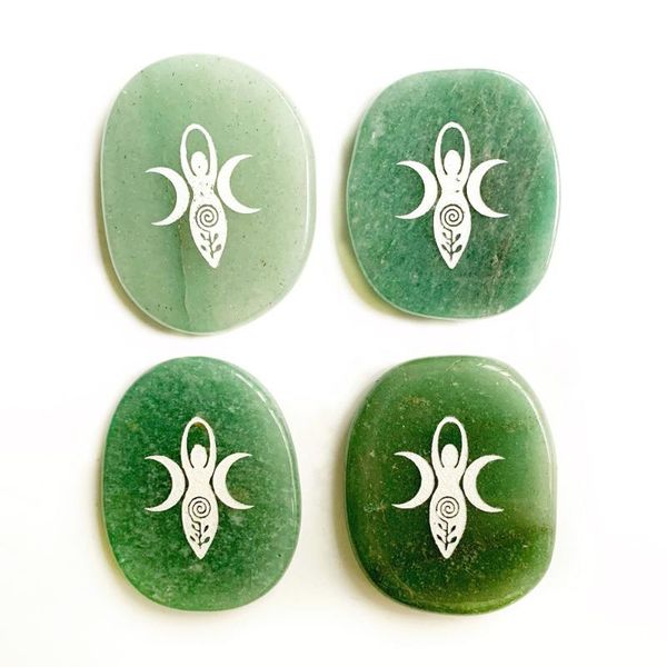 decorative objects & figurines natural green aventurine crystal palm stones carved goddness symbol meditation spiritual healing home decor
decorative objects & figurines natural green aventurine crystal palm stones carved goddness symbol meditation spiritual healing home decor
