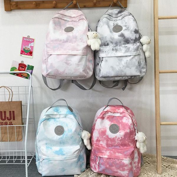 backpack large capacity nylon schoolbags tie dye harajuku packbag for teenage designed school bags ladies
backpack large capacity nylon schoolbags tie dye harajuku packbag for teenage designed school bags ladies