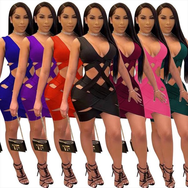 weave deep womens dress v neck backless hollow out bodycon mini elegant night club party dresses robe, Black;gray
weave deep womens dress v neck backless hollow out bodycon mini elegant night club party dresses robe, Black;gray