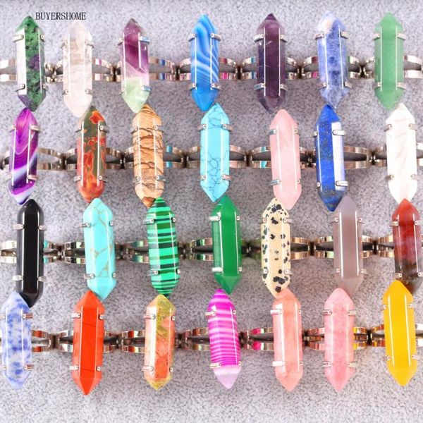 1pcs 28 colors adjustable gift ring girls party hexagonal bead natural zoisite quartz lapis onyx stone round circle cluster rings, Golden;silver
1pcs 28 colors adjustable gift ring girls party hexagonal bead natural zoisite quartz lapis onyx stone round circle cluster rings, Golden;silver