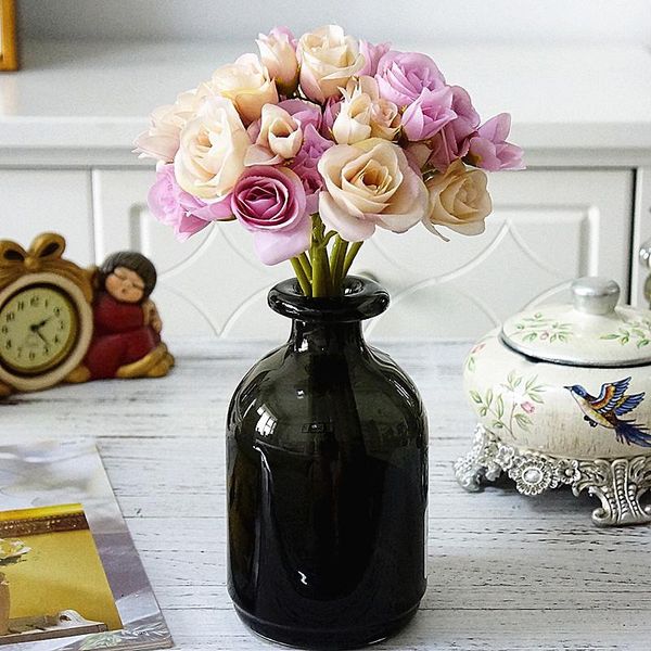 heads french silk rose artificial flowers floral bouquet fake flower valentine's day wedding table decoration decorative & wreaths
heads french silk rose artificial flowers floral bouquet fake flower valentine's day wedding table decoration decorative & wreaths