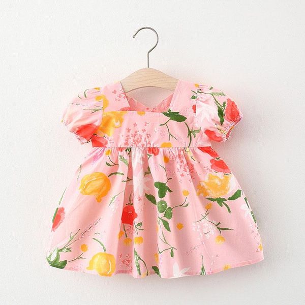 girls baby casual 2021 summer dress toddler flower print vestidos born infant princess birthday dresses wedding suit girl's, Red;yellow
girls baby casual 2021 summer dress toddler flower print vestidos born infant princess birthday dresses wedding suit girl's, Red;yellow