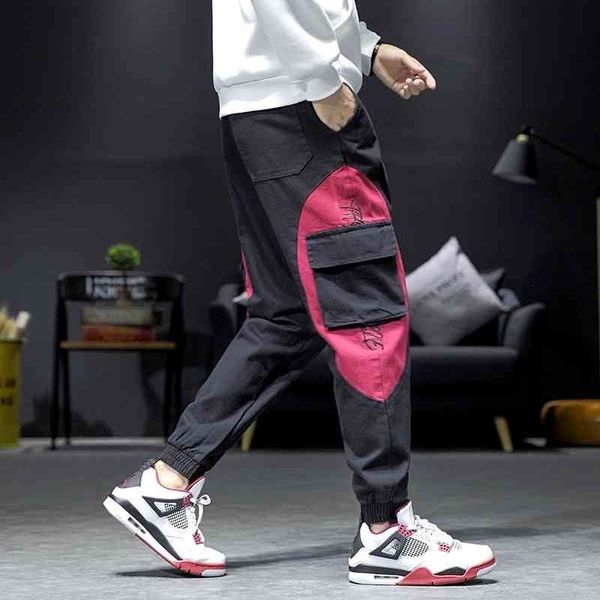men's pants fashion cargo hip hop pantalon homme street style cotton jogger casual slim sweatpants abz461 o3oy, Black
men's pants fashion cargo hip hop pantalon homme street style cotton jogger casual slim sweatpants abz461 o3oy, Black