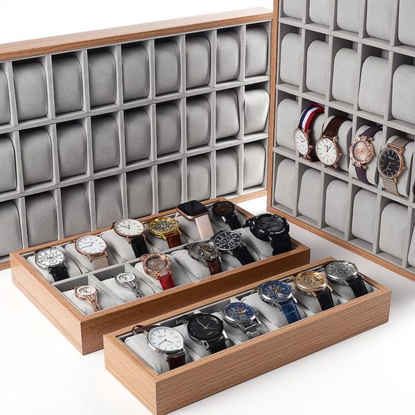 watch boxes & cases no glass rosewood 6/12/24/30-bit counter box jewelry display plate sales boutiques and stalls case, Black;blue
watch boxes & cases no glass rosewood 6/12/24/30-bit counter box jewelry display plate sales boutiques and stalls case, Black;blue