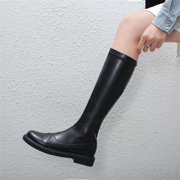 boots women's solid round head black medium heel large square autumn and winter sleeve soft bottom high tube
boots women's solid round head black medium heel large square autumn and winter sleeve soft bottom high tube