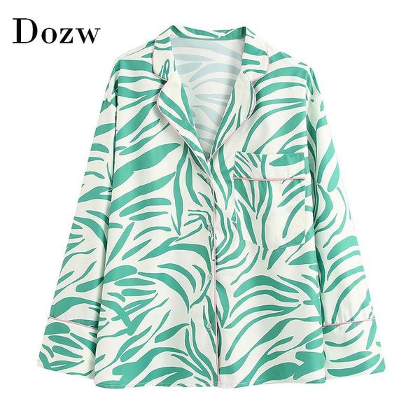 women's blouses & shirts women casual loose 2021 zebra striped print blouse ladies long sleeve turn down collar shirt with pocket, White
women's blouses & shirts women casual loose 2021 zebra striped print blouse ladies long sleeve turn down collar shirt with pocket, White