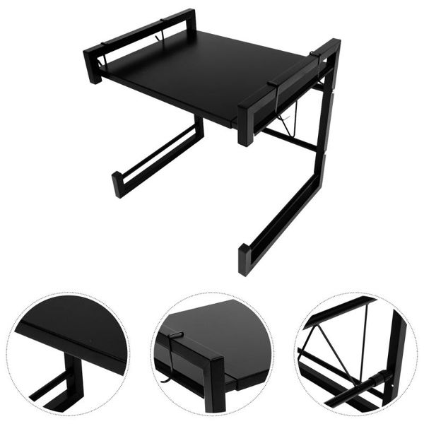 hooks & rails adjustable kitchen storage shelf microwave oven rack
hooks & rails adjustable kitchen storage shelf microwave oven rack