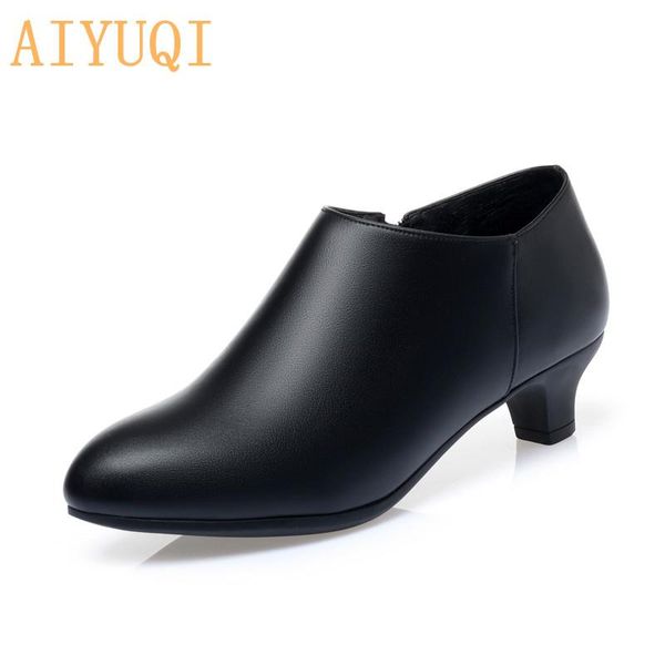 dress shoes aiyuqi ladies large size 2021 women's autumn mid-heel work women fashion commute office, Black
dress shoes aiyuqi ladies large size 2021 women's autumn mid-heel work women fashion commute office, Black