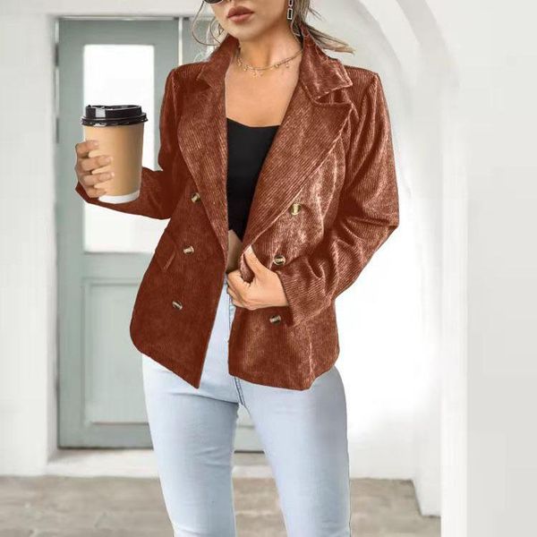 women's suits & blazers autumn and winter solid color suit jacket coat woman soild long sleeve, White;black
women's suits & blazers autumn and winter solid color suit jacket coat woman soild long sleeve, White;black