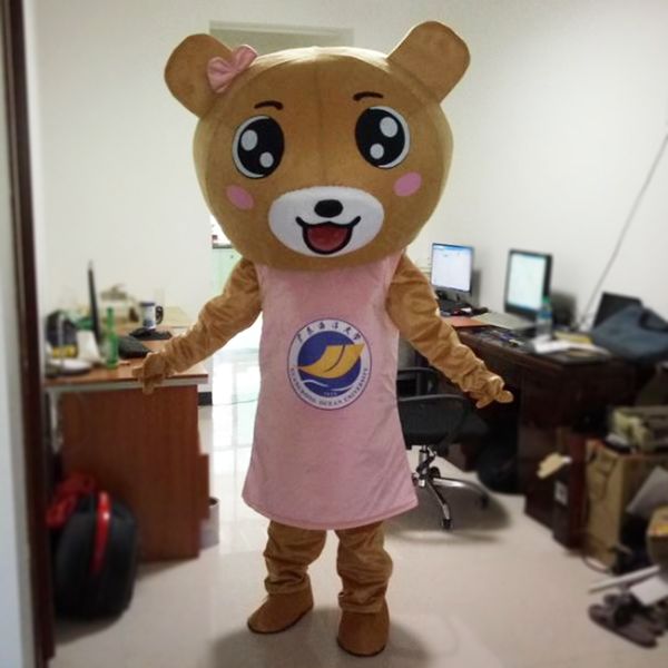 mascot costumes happy bear mascot costume fancy dress clothing halloween party suit funny animal bear costume carnival character suit, Red;yellow
mascot costumes happy bear mascot costume fancy dress clothing halloween party suit funny animal bear costume carnival character suit, Red;yellow