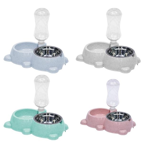 automatic water feeding pet dog cat feeder double bowl drinking bottle bowls & feeders
automatic water feeding pet dog cat feeder double bowl drinking bottle bowls & feeders
