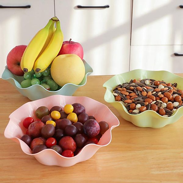 dishes & plates ruffled fruit plate plastic living room desksnack candy box dried flower basket home restaurant party picnic
dishes & plates ruffled fruit plate plastic living room desksnack candy box dried flower basket home restaurant party picnic
