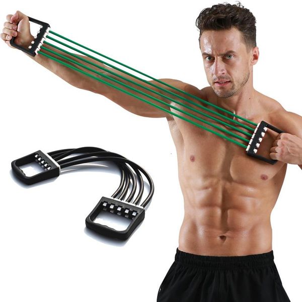 five-tube latex resistance bands crossfit training body exercise sports chest expander rubbere elastic workout fitness rope
five-tube latex resistance bands crossfit training body exercise sports chest expander rubbere elastic workout fitness rope