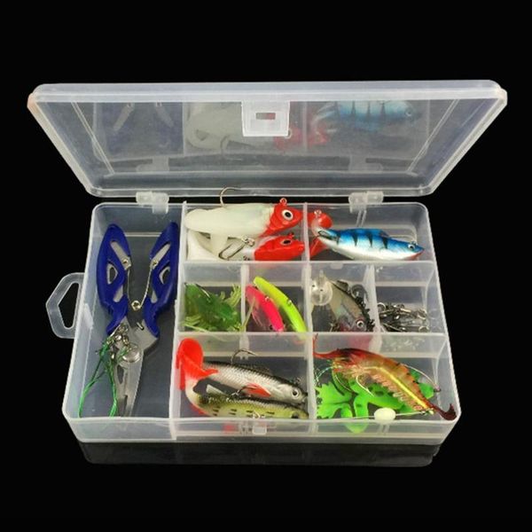 fishing accessories mounchain 34pcs assorted tackle kits artificial minnow shrimp frog bait saltwater freshwater plastic box packing
fishing accessories mounchain 34pcs assorted tackle kits artificial minnow shrimp frog bait saltwater freshwater plastic box packing