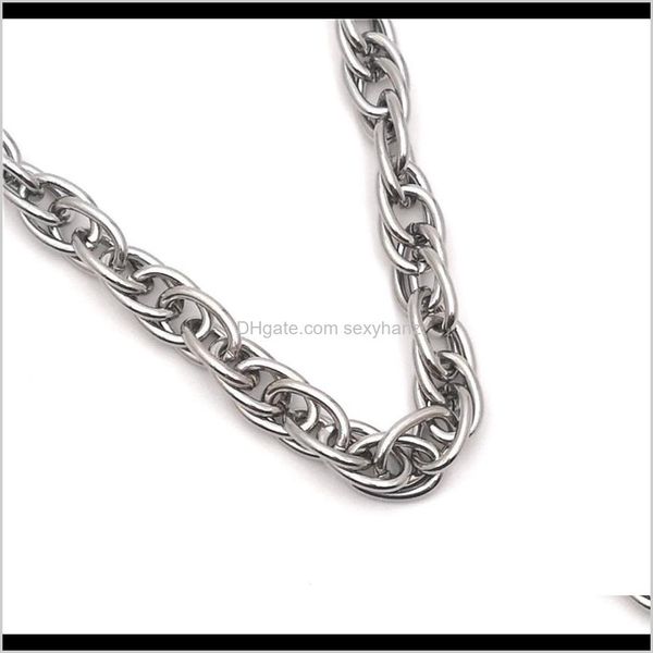 necklaces & pendants drop delivery 2021 yc jewelry handmade double button flat thick o-shaped titanium stainless steel pendant chain okhh0, Silver
necklaces & pendants drop delivery 2021 yc jewelry handmade double button flat thick o-shaped titanium stainless steel pendant chain okhh0, Silver