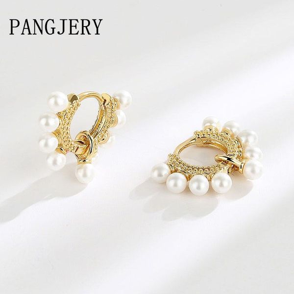 hoop & huggie pangjery prevent allergy 925 sterling silver pearl tassel earrings for women fashion simple geometry birthday jewelry gift, Golden;silver
hoop & huggie pangjery prevent allergy 925 sterling silver pearl tassel earrings for women fashion simple geometry birthday jewelry gift, Golden;silver
