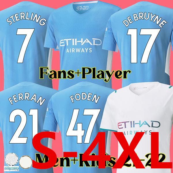 21/22 city soccer jerseys 2021 2022 man sterling football shirt manchester foden de bruyne gesus bernardo mahrez ferran, Black;yellow
21/22 city soccer jerseys 2021 2022 man sterling football shirt manchester foden de bruyne gesus bernardo mahrez ferran, Black;yellow