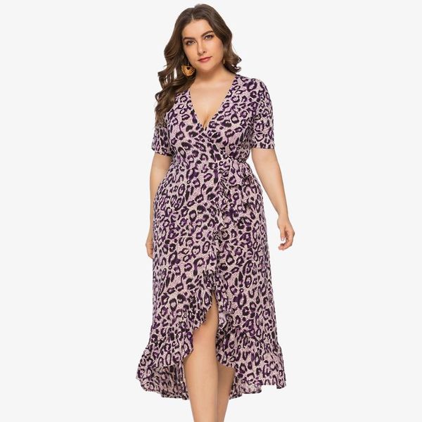 plus size dresses ruffled leopard dress 2021 women vintage long beach loose short sleeve v-neck a-line party vestidos de fiesta, Black
plus size dresses ruffled leopard dress 2021 women vintage long beach loose short sleeve v-neck a-line party vestidos de fiesta, Black