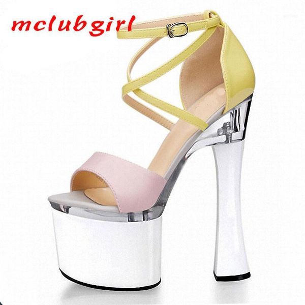 mclubgirl 18cm super high heels platfrom sandsls style roman women's shoes high-heeled waterproof sandals lyp-q-038-31, Black
mclubgirl 18cm super high heels platfrom sandsls style roman women's shoes high-heeled waterproof sandals lyp-q-038-31, Black