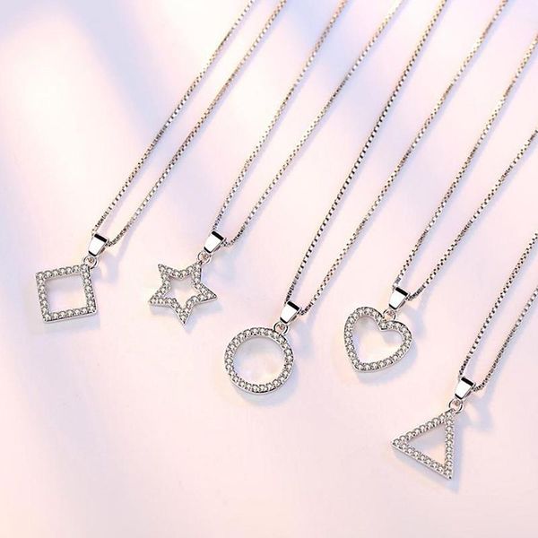 pendant necklaces wholesal 12pcs/lot 5 styles zirconia hollow star heart circle choker fashion female women's jewelry, Silver
pendant necklaces wholesal 12pcs/lot 5 styles zirconia hollow star heart circle choker fashion female women's jewelry, Silver