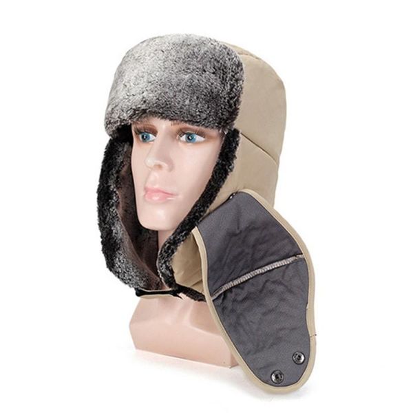 riding hat warm padded fur waterproof russian men's and women's winter outdoor windproof cycling caps & masks, Black
riding hat warm padded fur waterproof russian men's and women's winter outdoor windproof cycling caps & masks, Black