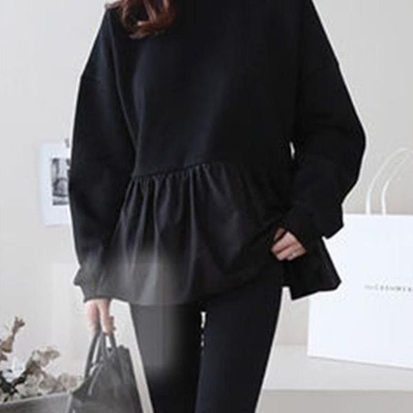 women's hoodies & sweatshirts long sleeve ladies sweatshirt patchwork o-neck puffy overized thick hoodie fleece winter casual comfy pul, Black
women's hoodies & sweatshirts long sleeve ladies sweatshirt patchwork o-neck puffy overized thick hoodie fleece winter casual comfy pul, Black