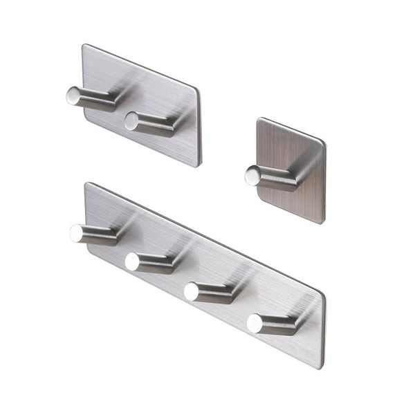 self adhesive wall door back hooks heavy duty stainless steel clothes hanger bathroom kitchen towel rustproof hook & rails
self adhesive wall door back hooks heavy duty stainless steel clothes hanger bathroom kitchen towel rustproof hook & rails