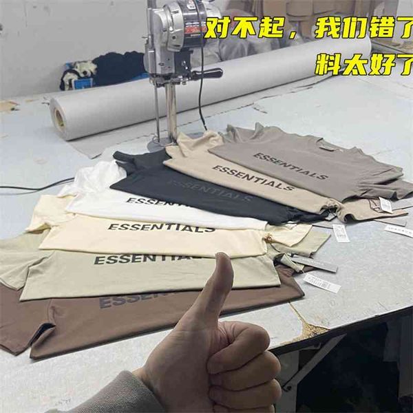 essentials t-shirt fear of god double line chest letter short sleeve fog high street hip hop fashion brand, White;black
essentials t-shirt fear of god double line chest letter short sleeve fog high street hip hop fashion brand, White;black