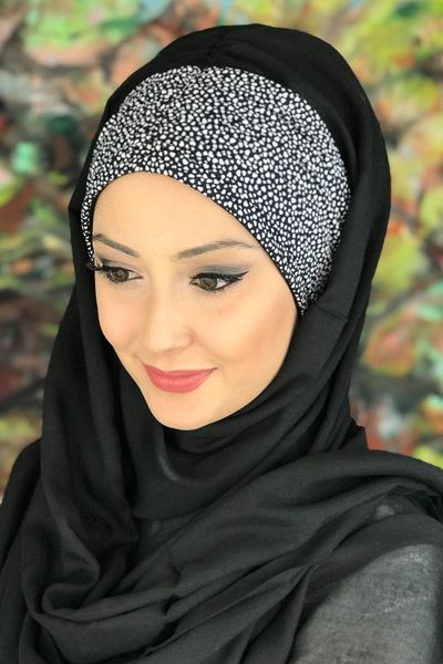 new fashion 2021 hijab islamic clothing turban women hat spring summer scarf black color white dotted shirred ready shawl, Blue;gray
new fashion 2021 hijab islamic clothing turban women hat spring summer scarf black color white dotted shirred ready shawl, Blue;gray