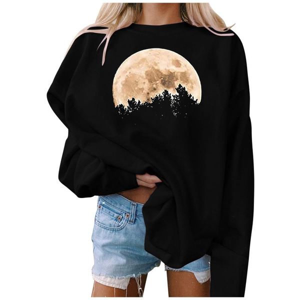 women's t-shirt oversized t-shirts fashion moon print long sleeve o-neck pullover autumn casual loose women clothes streetwear#fs, White
women's t-shirt oversized t-shirts fashion moon print long sleeve o-neck pullover autumn casual loose women clothes streetwear#fs, White