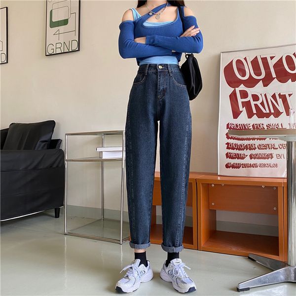jeans 2021 casually released hare boyfriend mom streetwear plied slouchy jeans, Blue
jeans 2021 casually released hare boyfriend mom streetwear plied slouchy jeans, Blue