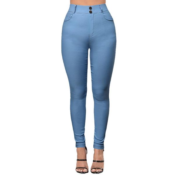 women's jeans arrival trousers women fashion casual tights pants slim stretch imitation denim solid color female pencil, Blue
women's jeans arrival trousers women fashion casual tights pants slim stretch imitation denim solid color female pencil, Blue