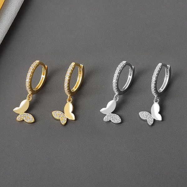 hoop & huggie 925 sterling silver butterfly earrings for women pendientes plata cubic zirconia ear piercing jewelry gifts wholesale, Golden;silver
hoop & huggie 925 sterling silver butterfly earrings for women pendientes plata cubic zirconia ear piercing jewelry gifts wholesale, Golden;silver
