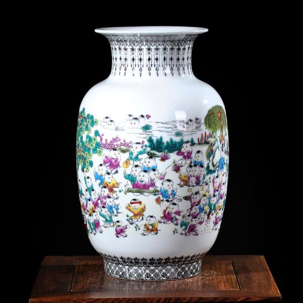 vases jingdezhen ceramics pastel beizitou vase of flower modern fashion decoration living room table
vases jingdezhen ceramics pastel beizitou vase of flower modern fashion decoration living room table