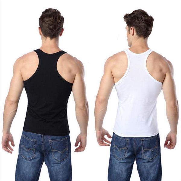 men tank solid color sleeveless tees shirts undershirts bodybuilding singlets stringer muscle vest tight underwear, White;black
men tank solid color sleeveless tees shirts undershirts bodybuilding singlets stringer muscle vest tight underwear, White;black