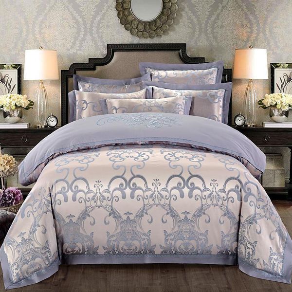 bedding sets 4pcs cotton satin jacquard set ultra soft and breathable embroidery duvet cover with zipper closure king
bedding sets 4pcs cotton satin jacquard set ultra soft and breathable embroidery duvet cover with zipper closure king