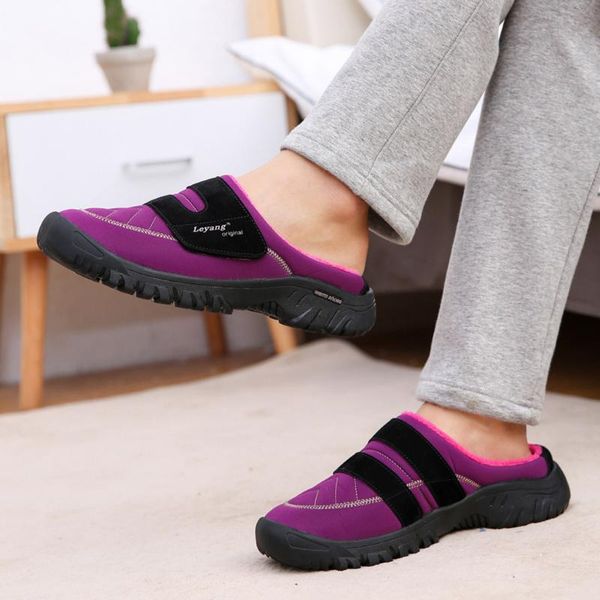 slippers women outdoor winter warm home large size casual plus velvet shoes comfortable cotton drop, Black
slippers women outdoor winter warm home large size casual plus velvet shoes comfortable cotton drop, Black