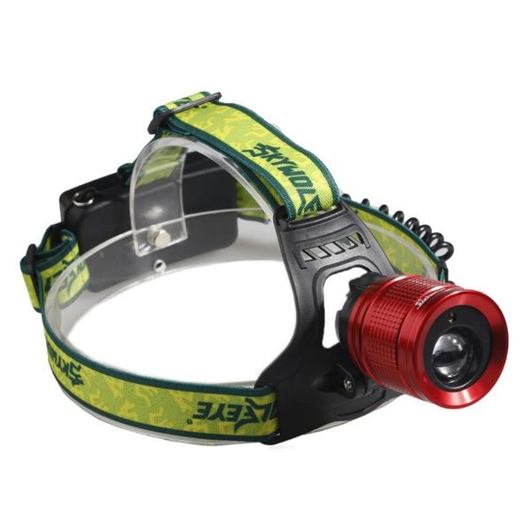 

head lamps adjustable zoom ir led headlamp waterproof headlight torch lantern for outdoor camping night fishing