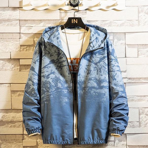 spring and autumn jacket men's fashion hooded printing casual long-sleeved thin trend street black jackets, Black;brown
spring and autumn jacket men's fashion hooded printing casual long-sleeved thin trend street black jackets, Black;brown