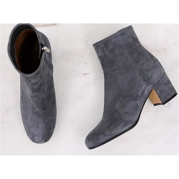 boots leather-chamois ash from women's round foot ankle with zipper side med heel square ladies horsemen spring style boots eq4f, Black
boots leather-chamois ash from women's round foot ankle with zipper side med heel square ladies horsemen spring style boots eq4f, Black